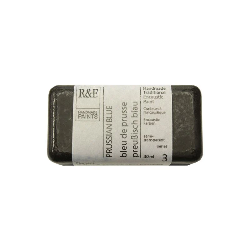 R&F Encaustic Paint Prussian Blue - Image 2