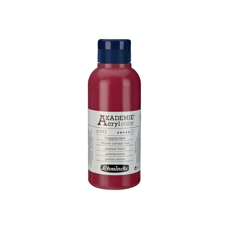 Schmincke Akademie Acrylic Paint Alizarin Crimson Hue - Image 3