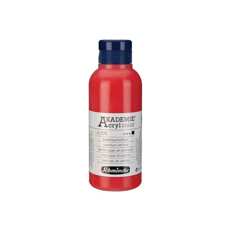 Schmincke Akademie Acrylic Paint Cadmium Red Hue - Image 3