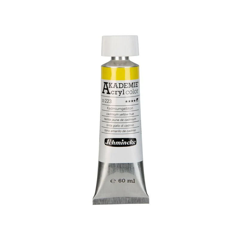 Schmincke Akademie Acrylic Paint Cadmium Yellow Hue - Image 4