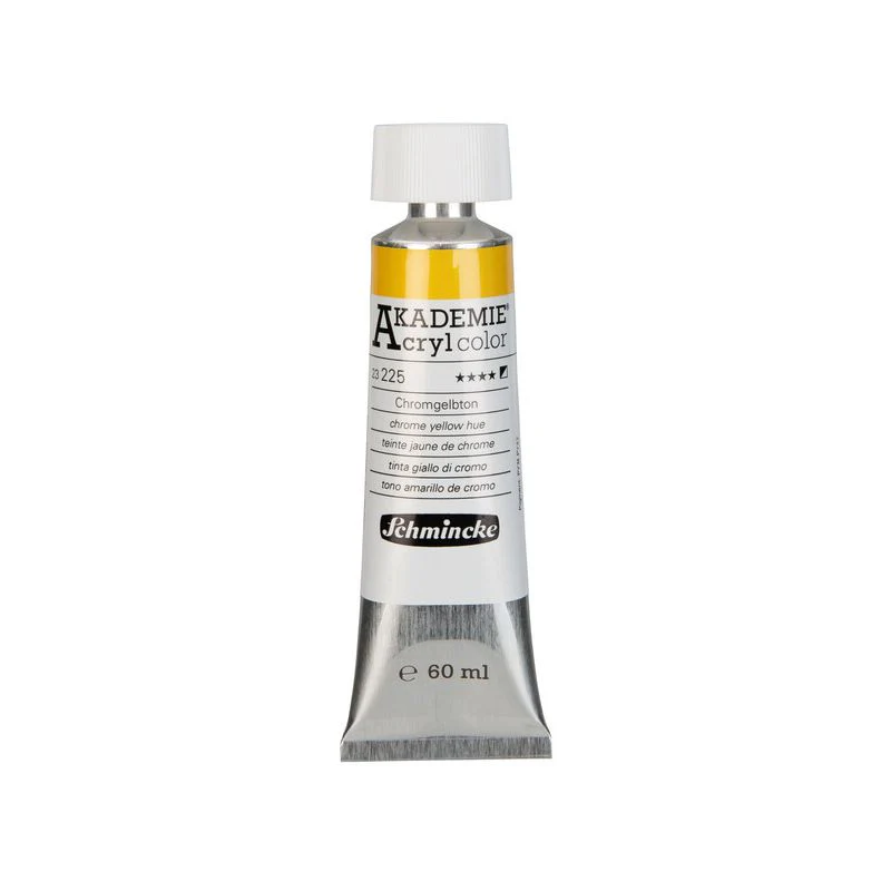 Schmincke Akademie Acrylic Paint Chrome Yellow Hue - Image 2