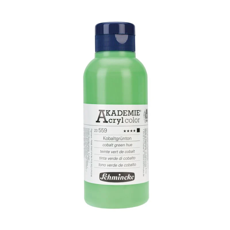 SCHMINCKE AKADEMIE ACRYLIC PAINT COBALT GREEN HUE - Image 2