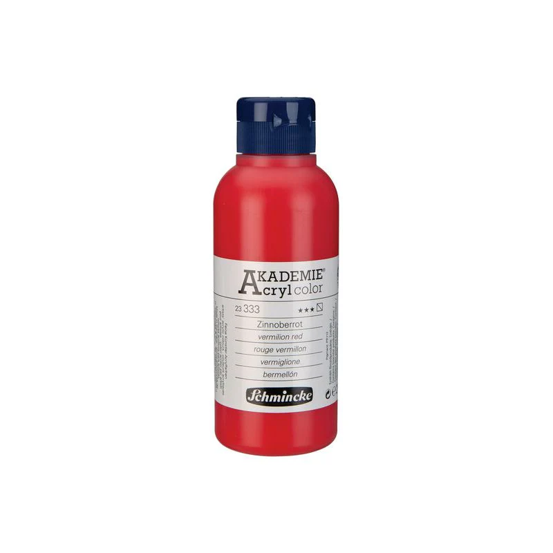 Schmincke Akademie Acrylic Paint Vermilion Red - Image 3