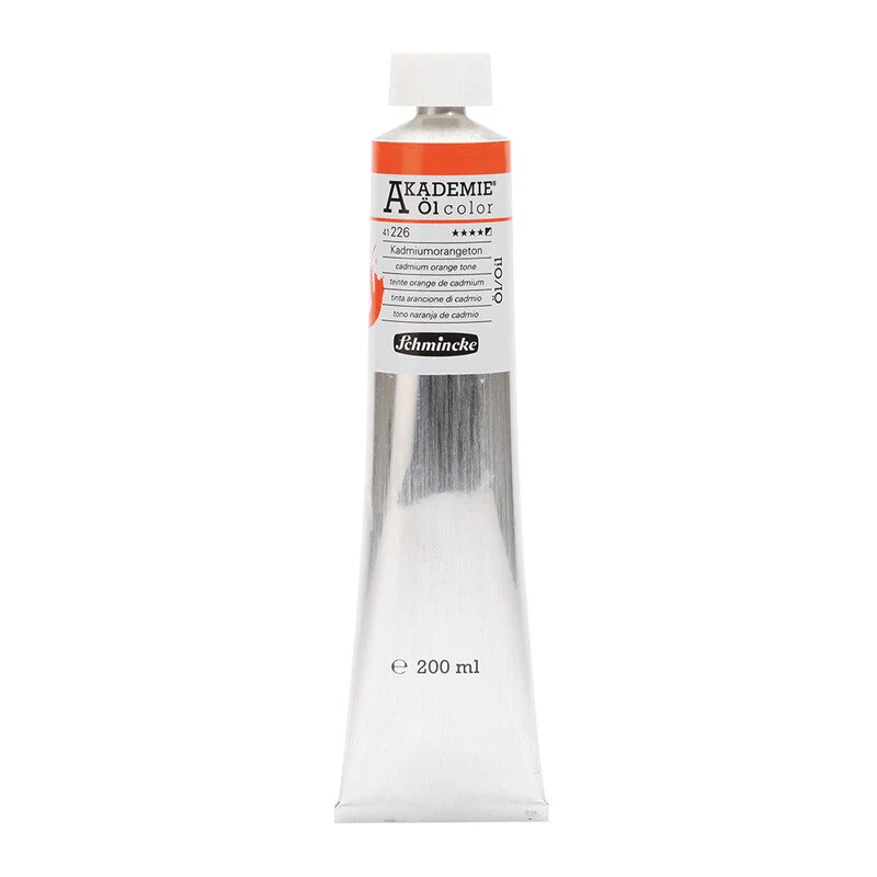 SCHMINCKE AKADEMIE OIL PAINT CADMIUM ORANGE HUE - Image 3