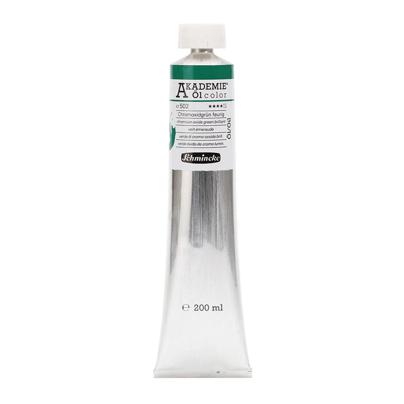 SCHMINCKE AKADEMIE OIL PAINT CHROMIUM OXIDE GREEN BRILLIANT - Image 3