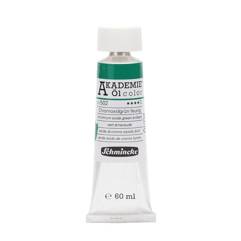 SCHMINCKE AKADEMIE OIL PAINT CHROMIUM OXIDE GREEN BRILLIANT - Image 4