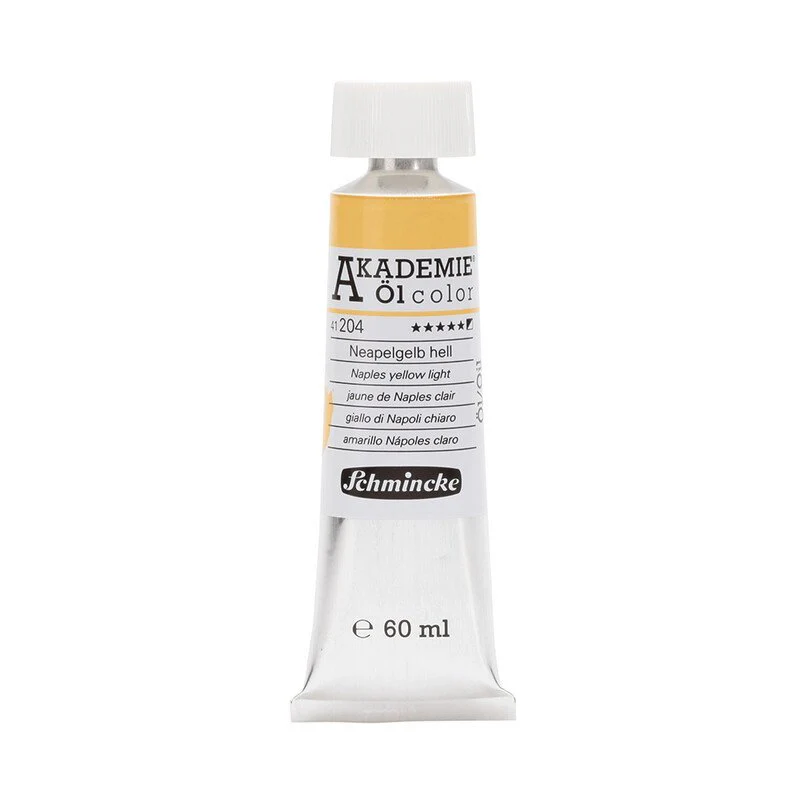 SCHMINCKE AKADEMIE OIL PAINT NAPLES YELLOW LIGHT - Image 2