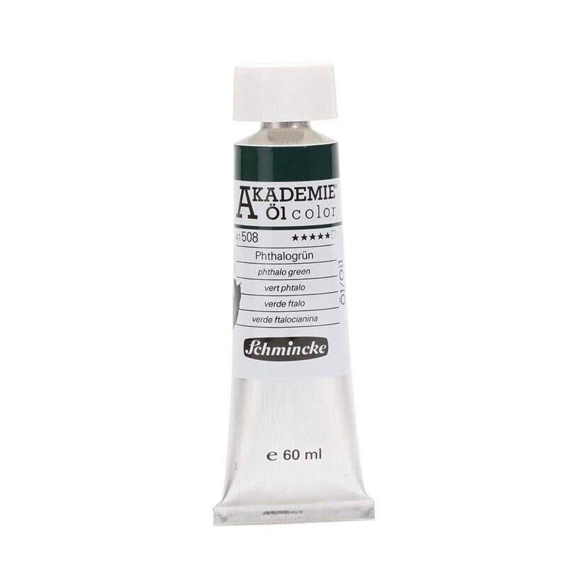 SCHMINCKE AKADEMIE OIL PAINT PHTHALO GREEN - Image 2