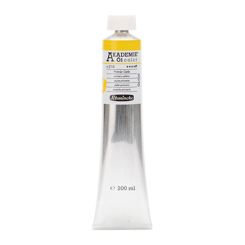 SCHMINCKE AKADEMIE OIL PAINT PRIMARY YELLOW - Image 3