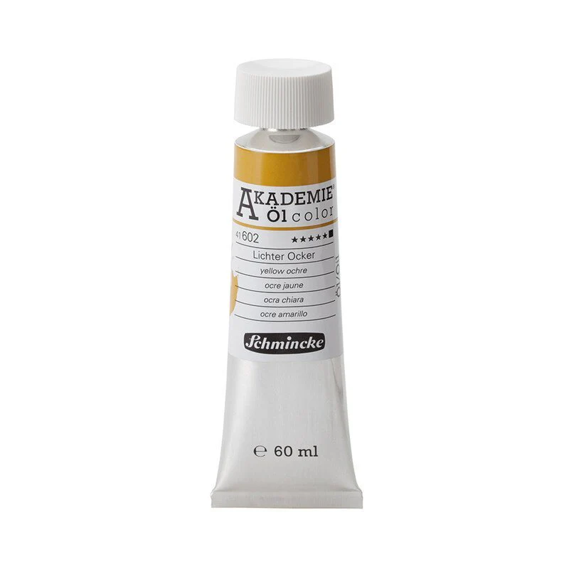 SCHMINCKE AKADEMIE OIL PAINT YELLOW OCHRE - Image 4