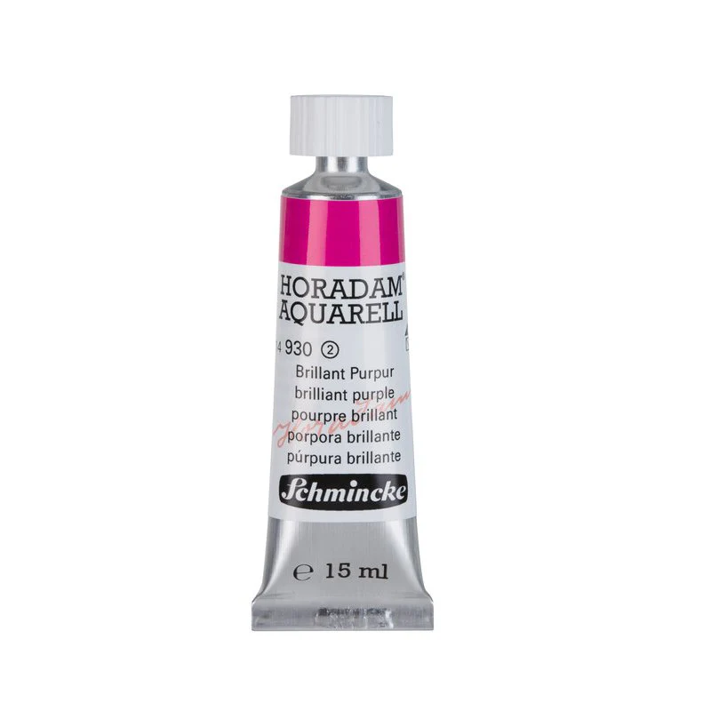 Schmincke Horadam Aquarelle Watercolour Paint Brilliant Purple - Image 4