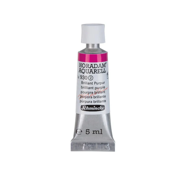 Schmincke Horadam Aquarelle Watercolour Paint Brilliant Purple - Image 5
