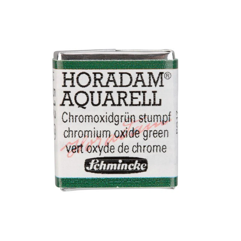 Schmincke Horadam Aquarelle Watercolour Paint Chromium Oxide Green - Image 3
