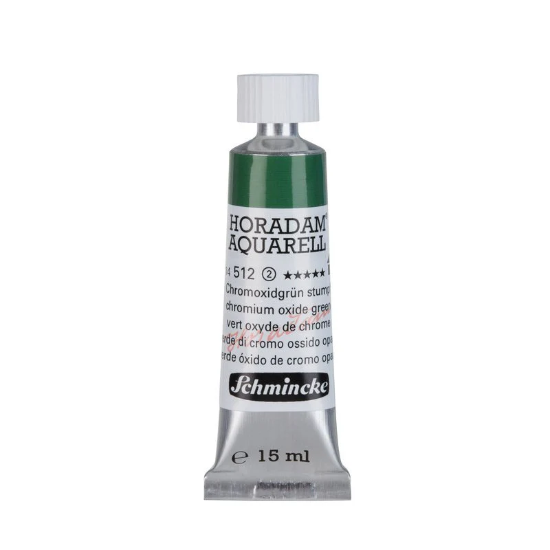 Schmincke Horadam Aquarelle Watercolour Paint Chromium Oxide Green - Image 4
