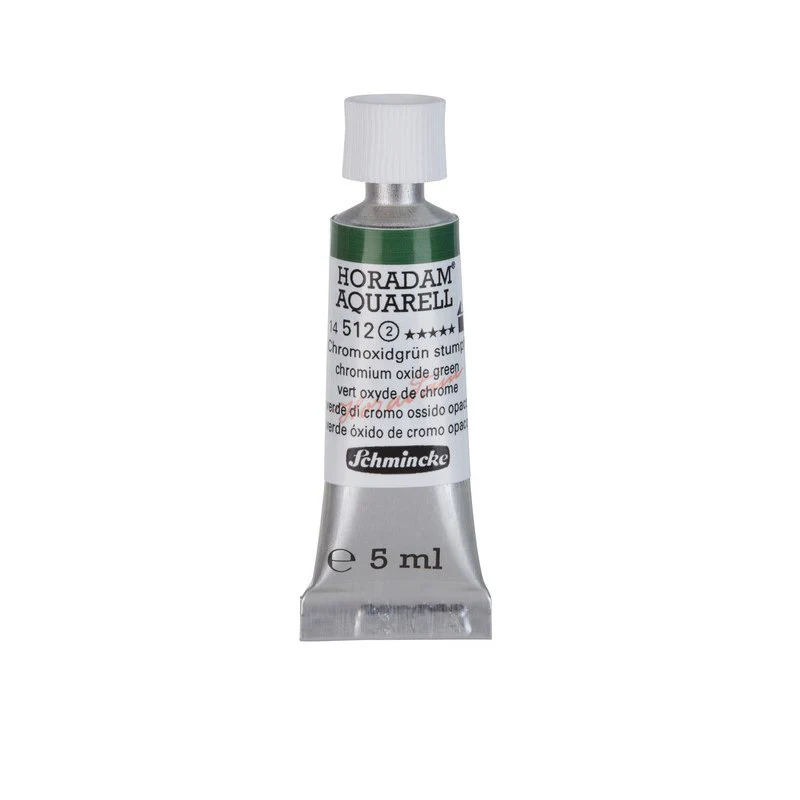 Schmincke Horadam Aquarelle Watercolour Paint Chromium Oxide Green - Image 5