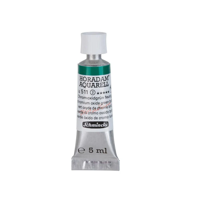 Schmincke Horadam Aquarelle Watercolour Paint Chromium Oxide Green Brilliant - Image 5