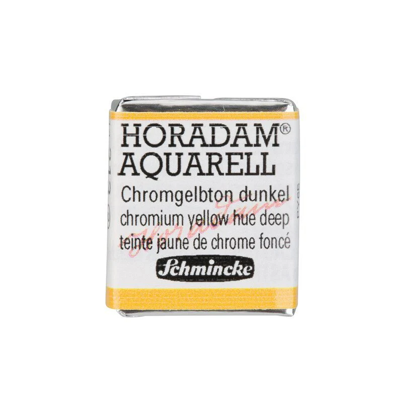 Schmincke Horadam Aquarelle Watercolour Paint Chromium Yellow Hue Deep - Image 3