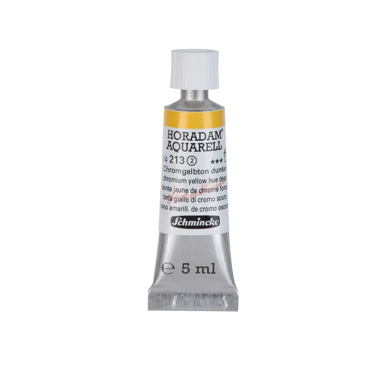 Schmincke Horadam Aquarelle Watercolour Paint Chromium Yellow Hue Deep - Image 5