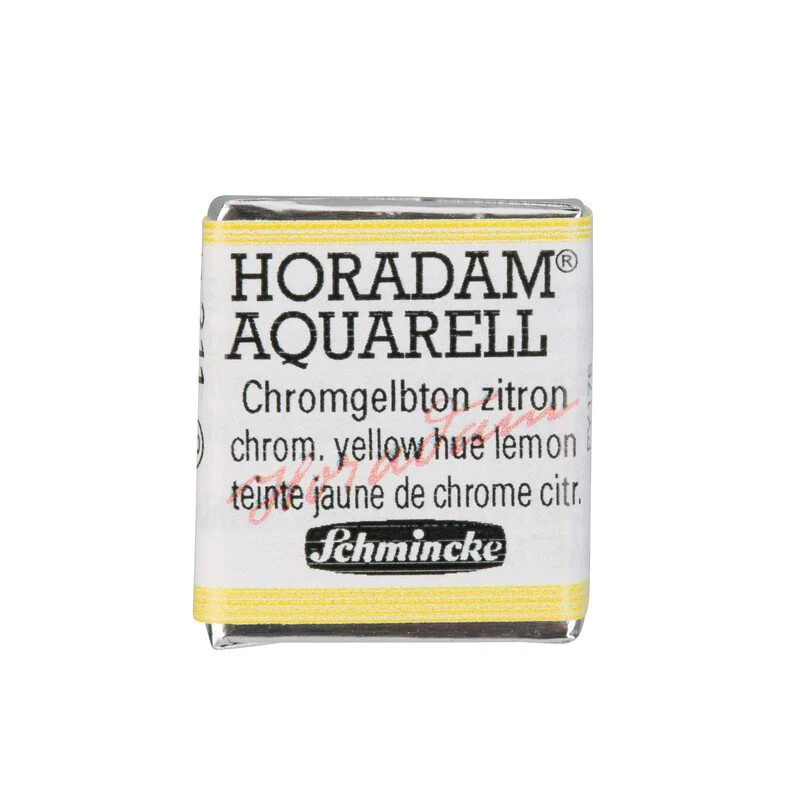 Schmincke Horadam Aquarelle Watercolour Paint Chromium Yellow Hue Lemon - Image 3