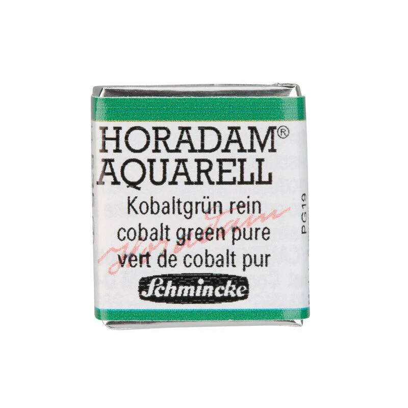 Schmincke Horadam Aquarelle Watercolour Paint Cobalt Green Pure - Image 3
