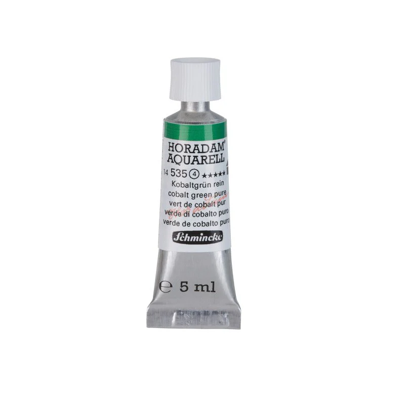 Schmincke Horadam Aquarelle Watercolour Paint Cobalt Green Pure - Image 5