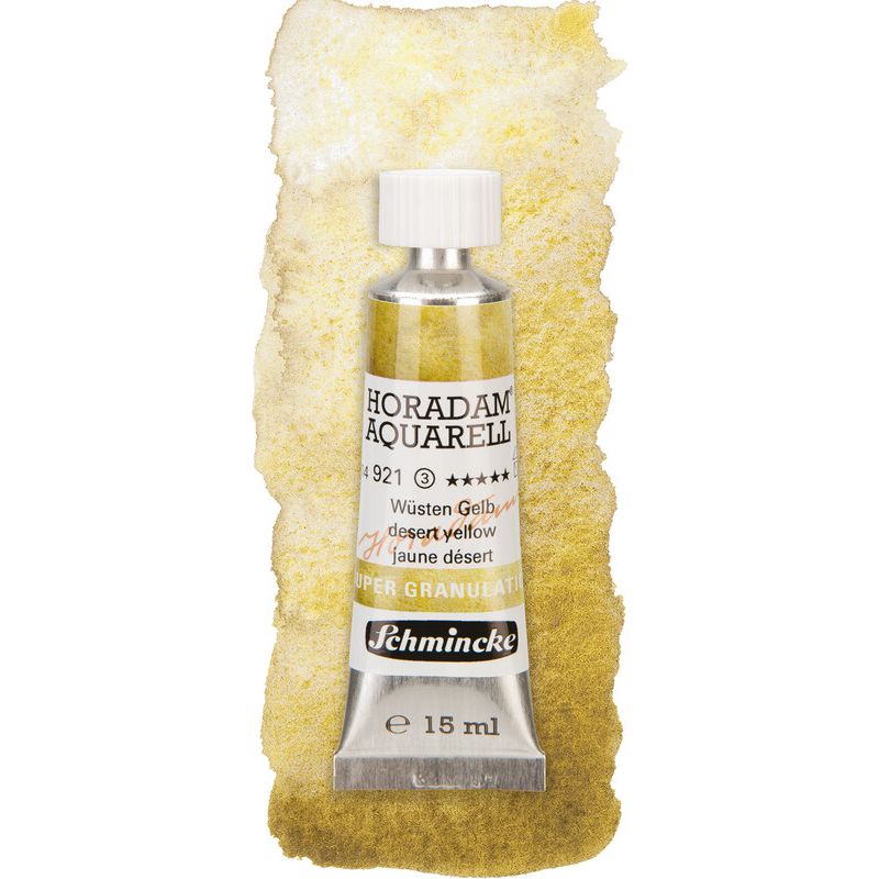 Schmincke Horadam Aquarelle Watercolour Paint Desert Yellow - Image 2