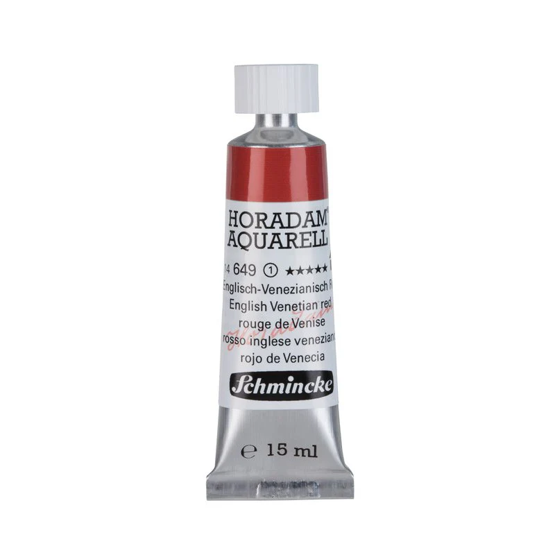 Schmincke Horadam Aquarelle Watercolour Paint English Venetian Red - Image 4