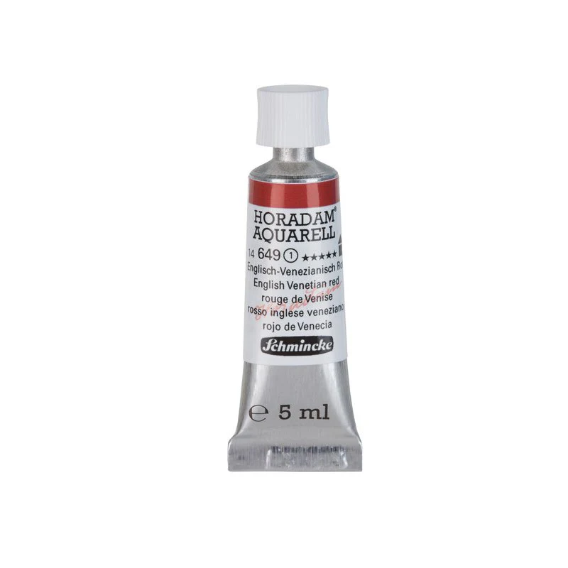 Schmincke Horadam Aquarelle Watercolour Paint English Venetian Red - Image 5