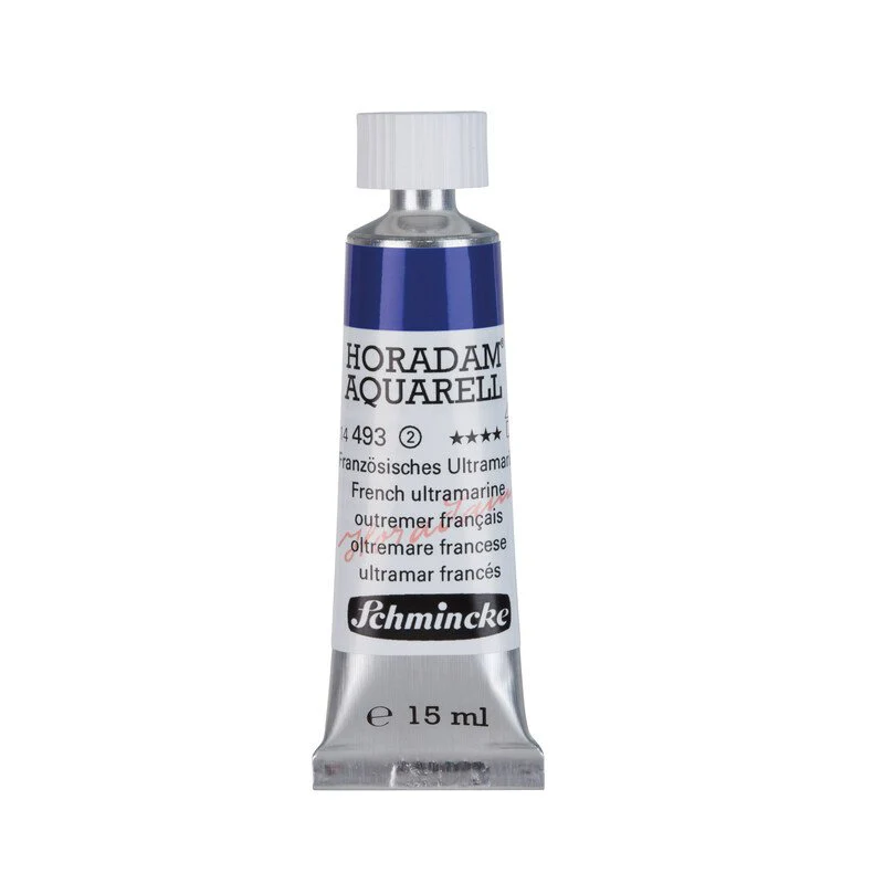 Schmincke Horadam Aquarelle Watercolour Paint French Ultramarine - Image 4