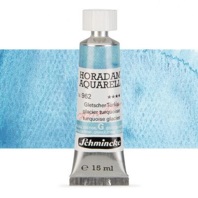 Schmincke Horadam Aquarelle Watercolour Paint Glacier Turquoise - Image 4