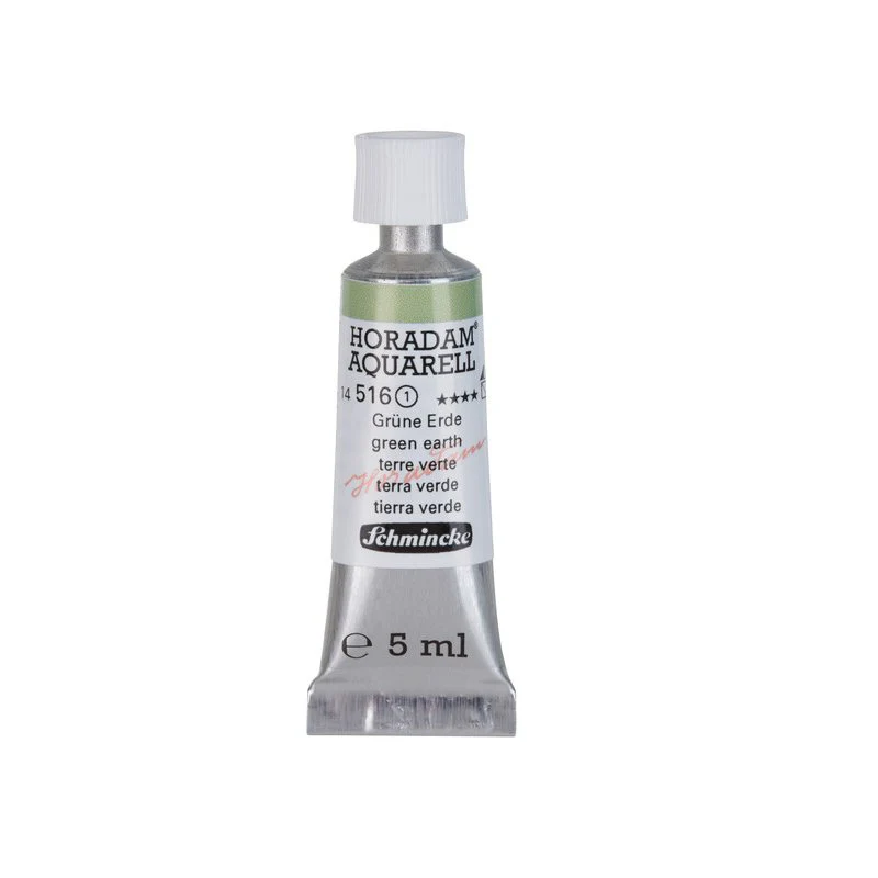 Schmincke Horadam Aquarelle Watercolour Paint Green Earth - Image 5