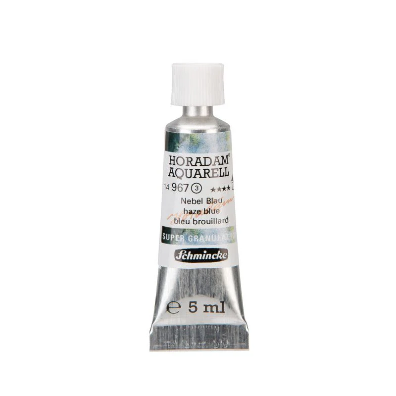 Schmincke Horadam Aquarelle Watercolour Paint Haze Blue - Image 2