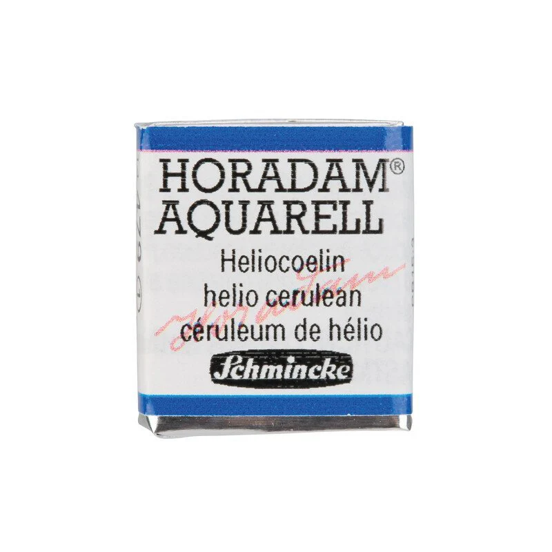 Schmincke Horadam Aquarelle Watercolour Paint Helio Cerulean - Image 3