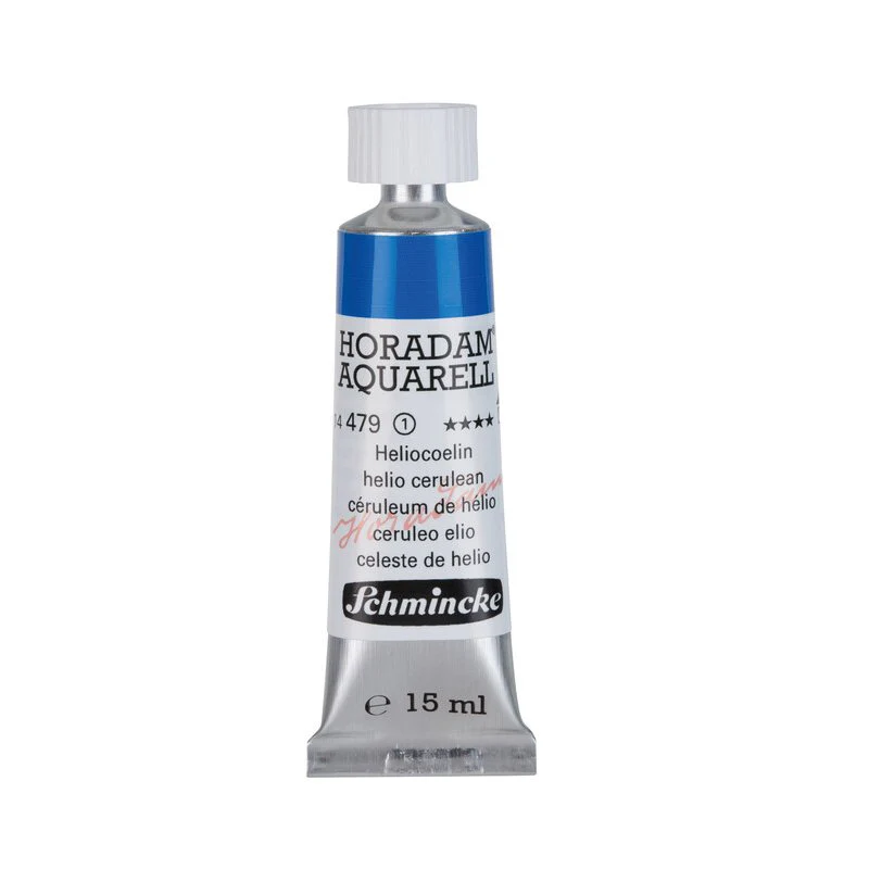 Schmincke Horadam Aquarelle Watercolour Paint Helio Cerulean - Image 4