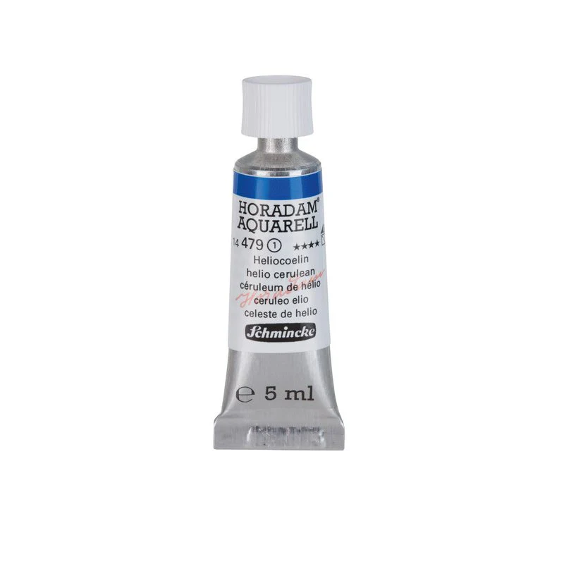 Schmincke Horadam Aquarelle Watercolour Paint Helio Cerulean - Image 5