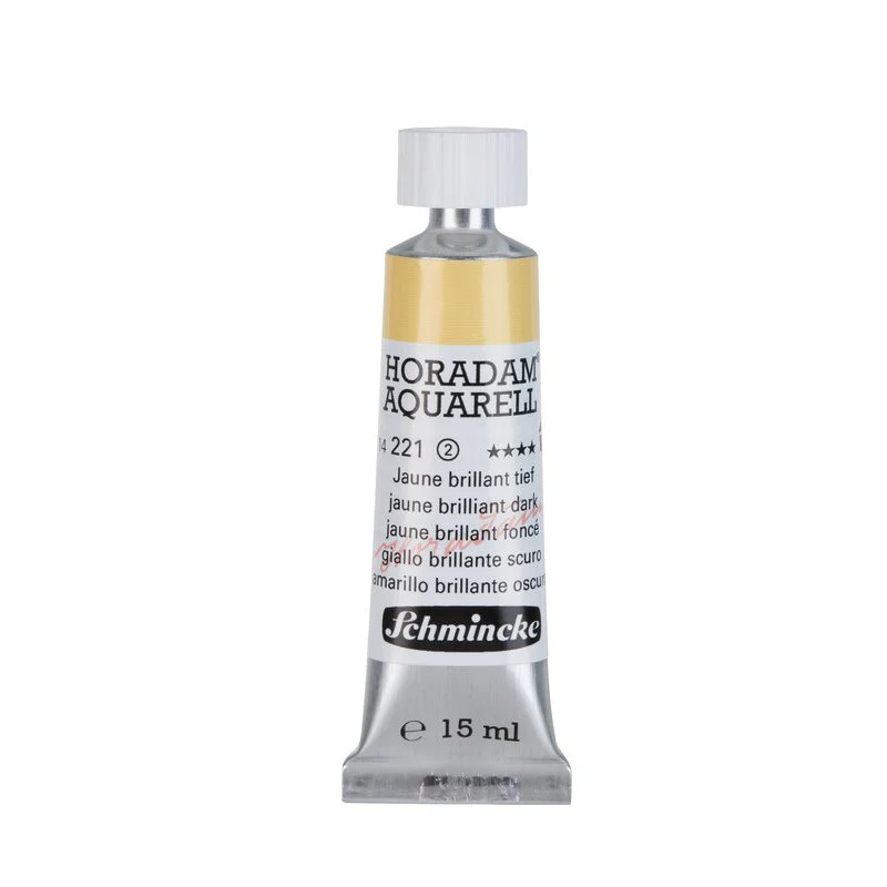Schmincke Horadam Aquarelle Watercolour Paint Jaune Brilliant Dark - Image 4