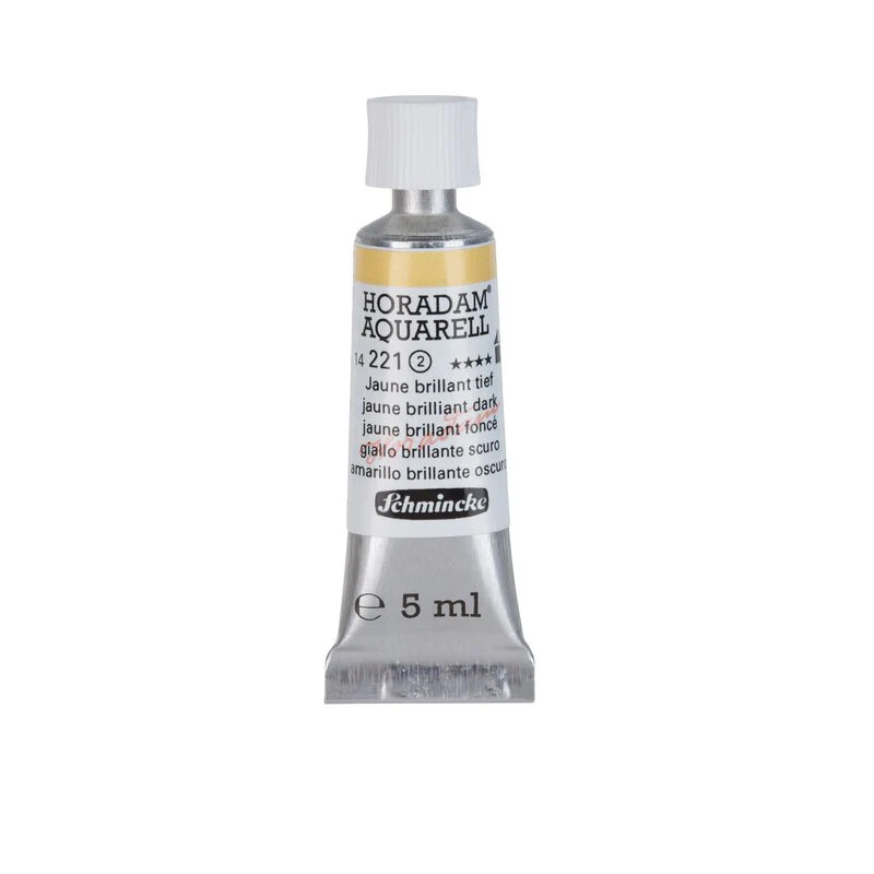 Schmincke Horadam Aquarelle Watercolour Paint Jaune Brilliant Dark - Image 5
