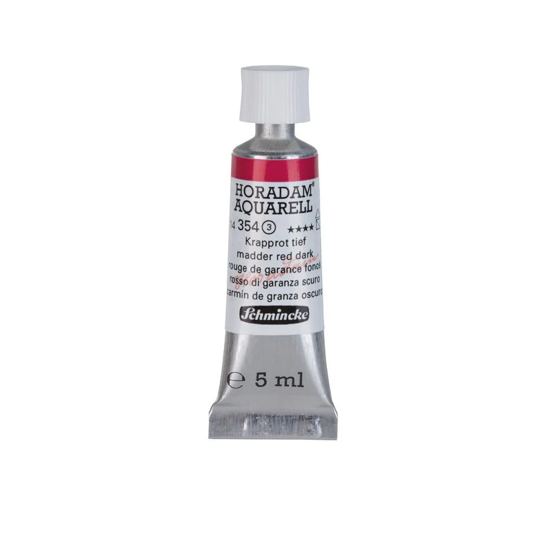 Schmincke Horadam Aquarelle Watercolour Paint Madder Red Dark - Image 5
