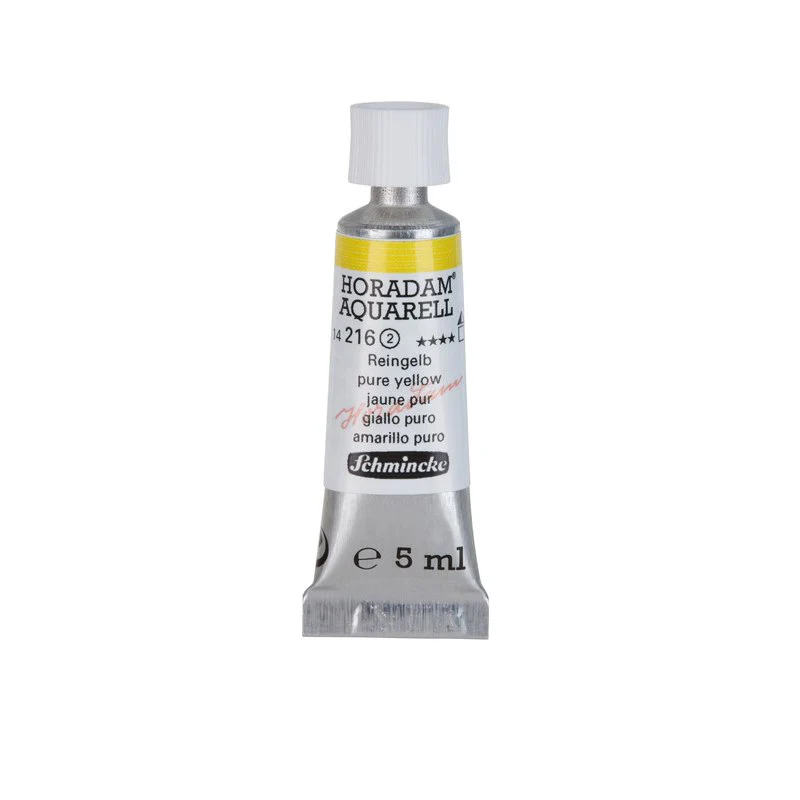 Schmincke Horadam Aquarelle Watercolour Paint Pure Yellow - Image 5