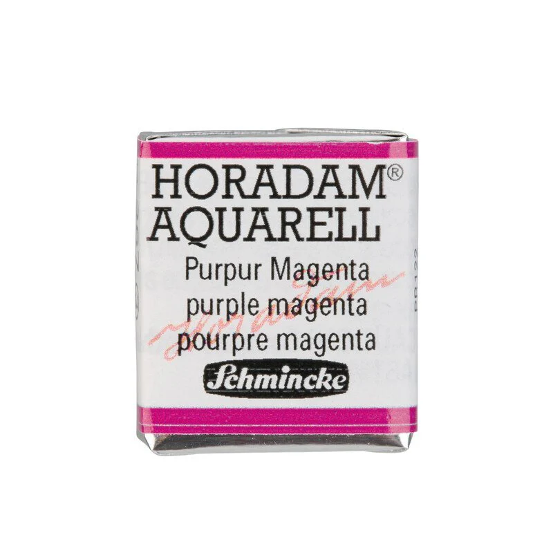 Schmincke Horadam Aquarelle Watercolour Paint Purple Magenta - Image 3