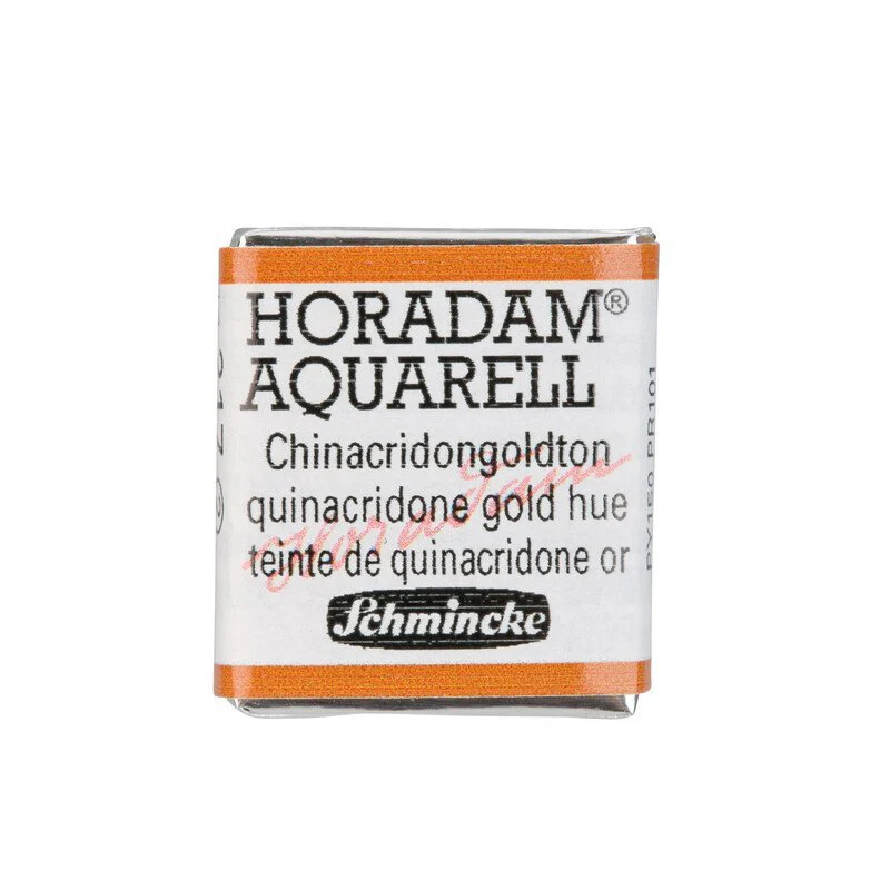Schmincke Horadam Aquarelle Watercolour Paint Quinacridone Gold Hue - Image 3