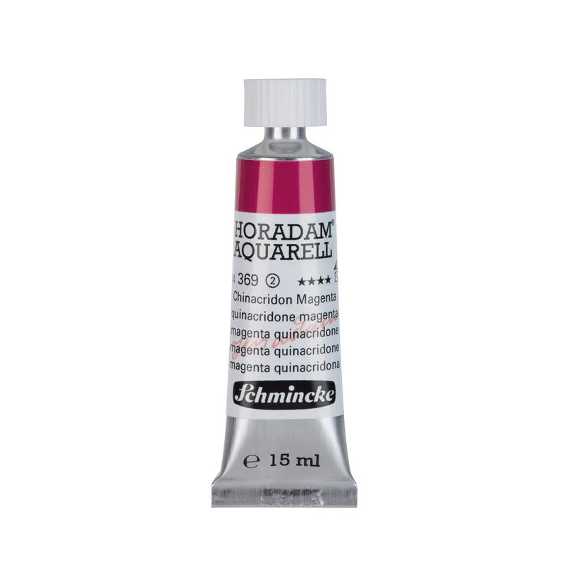 Schmincke Horadam Aquarelle Watercolour Paint Quinacridone Magenta - Image 4