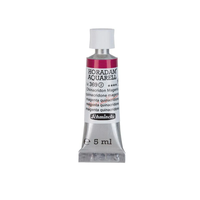 Schmincke Horadam Aquarelle Watercolour Paint Quinacridone Magenta - Image 5