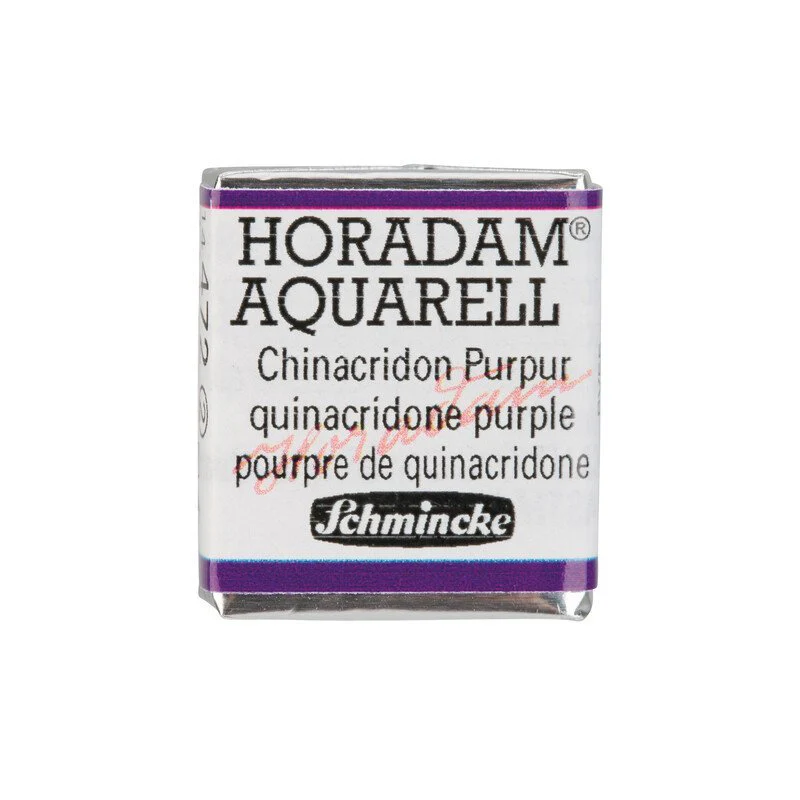Schmincke Horadam Aquarelle Watercolour Paint Quinacridone Purple - Image 3