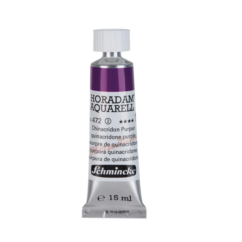 Schmincke Horadam Aquarelle Watercolour Paint Quinacridone Purple - Image 4