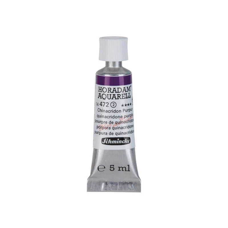 Schmincke Horadam Aquarelle Watercolour Paint Quinacridone Purple - Image 5