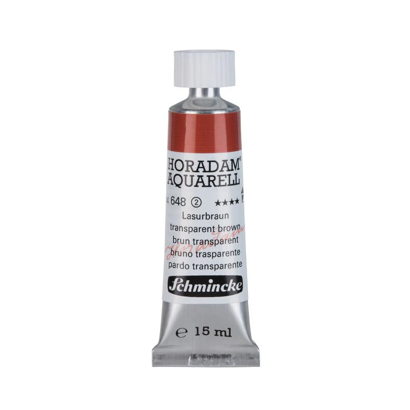 Schmincke Horadam Aquarelle Watercolour Paint Transparent Brown - Image 4