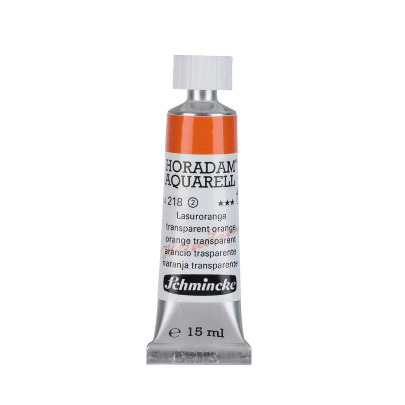 Schmincke Horadam Aquarelle Watercolour Paint Transparent Orange - Image 4