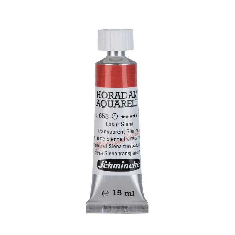 Schmincke Horadam Aquarelle Watercolour Paint Transparent Sienna - Image 4