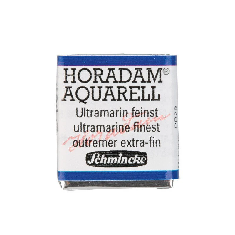 Schmincke Horadam Aquarelle Watercolour Paint Ultramarine Finest - Image 3
